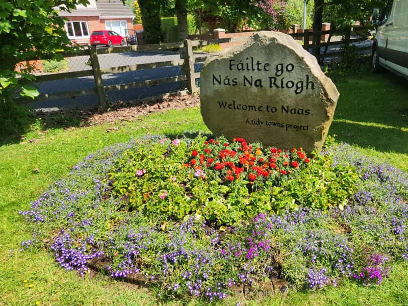 Liffey Vale Nurseries Floral Displays - Naas Tidy Towns welcome filled with flowers